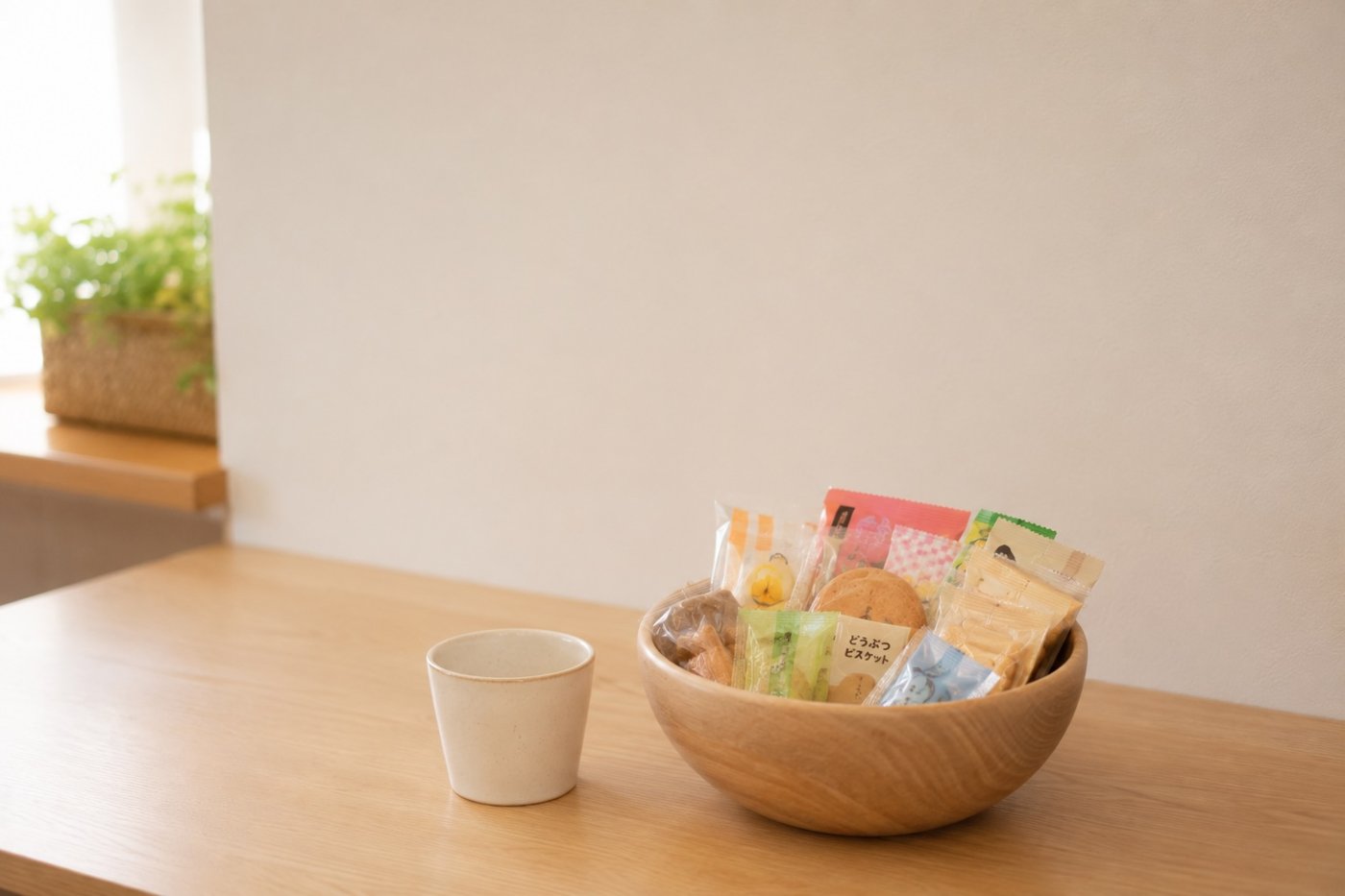 子どもの到着・自由あそびの様子